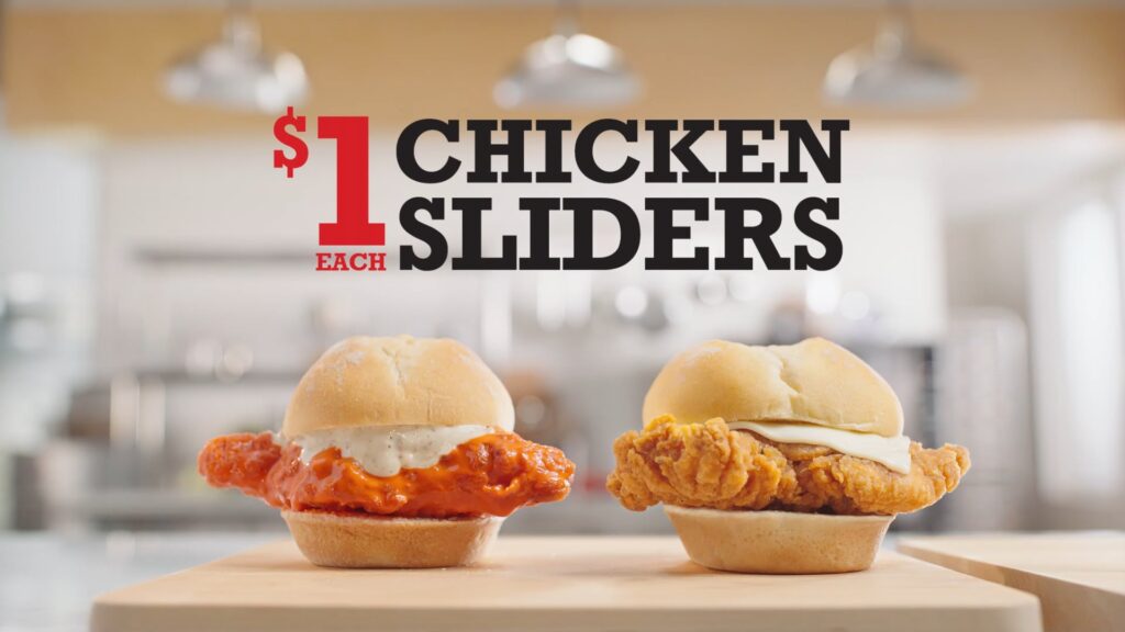 Arby's  - $1 Chicken Sliders